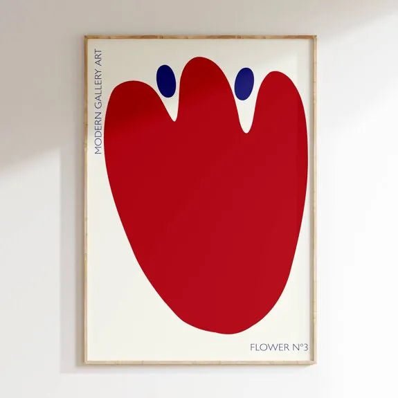 Affiche murale décorative salon flower n°3