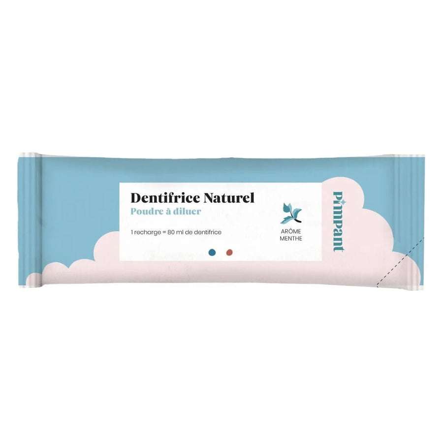 Dentifrice menthe recharge poudre à diluer