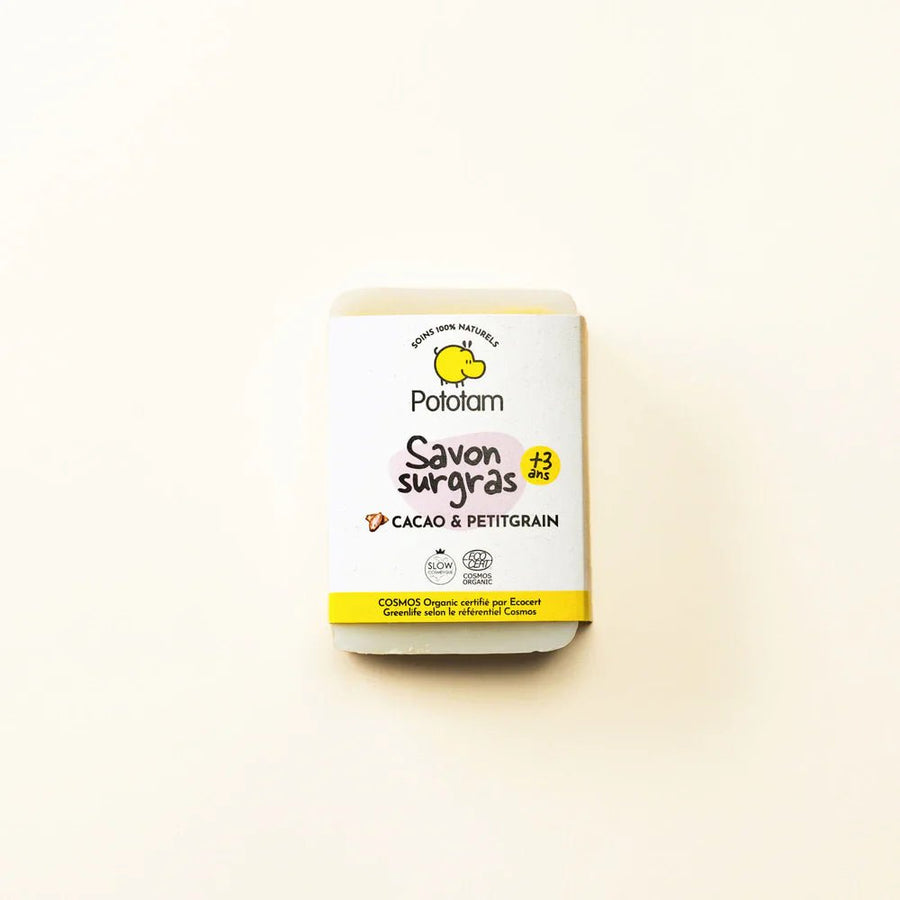 Savon surgras cacao et petitgrain