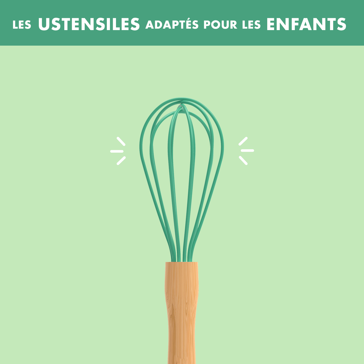 Ustensiles de cuisine enfant - kit complet et ludique chefclub kids