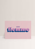 Afffiche Flemme - Papier and Co.