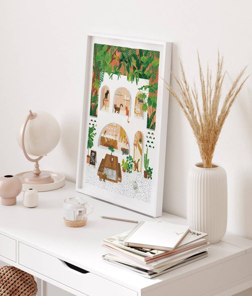Affiche Bar du chat - all the ways to say