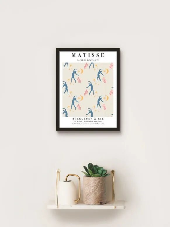 Affiche tableau henri matisse - art moderne & coloré