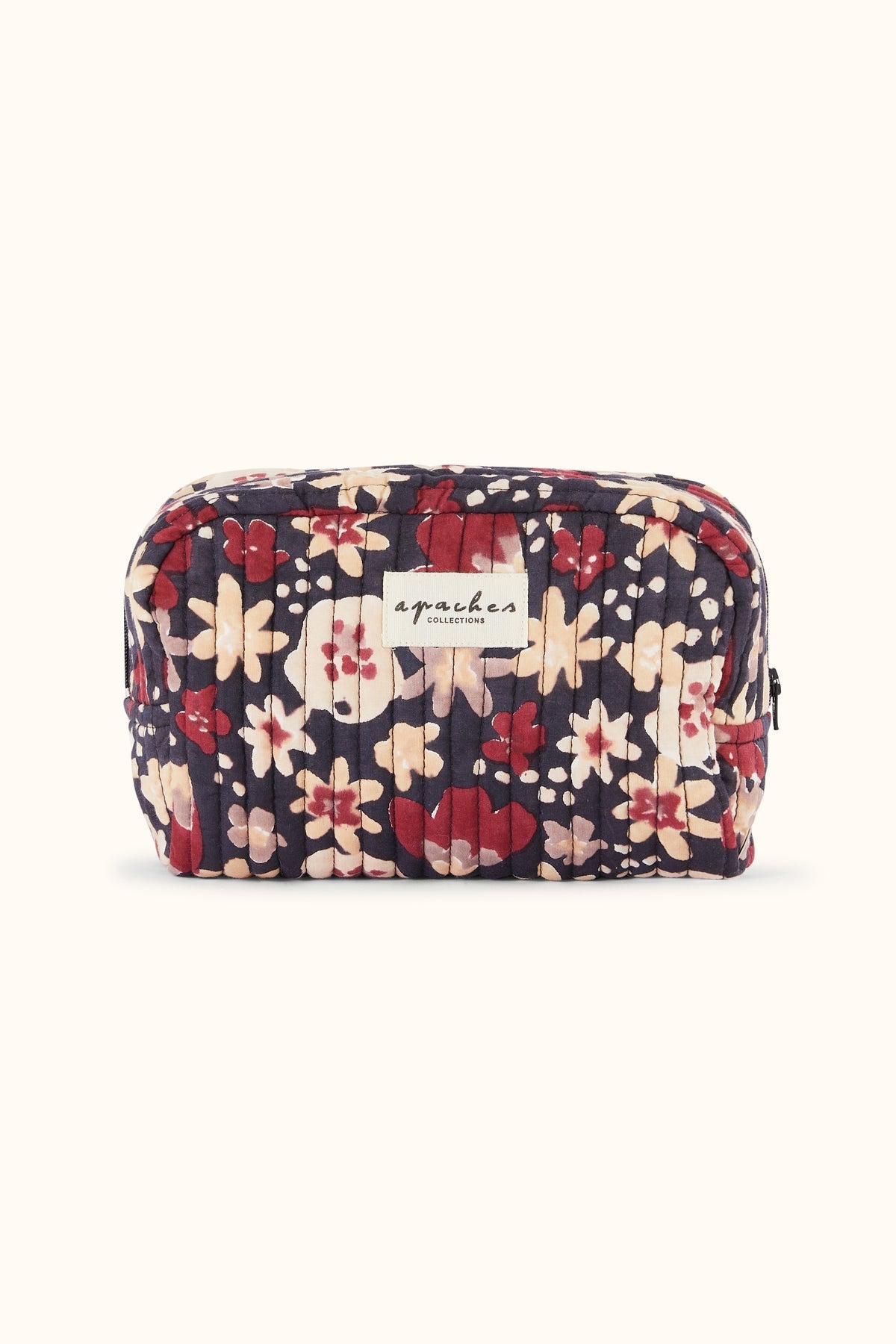Petite trousse de toilette fleurie Gaya – Polly Coal – Apaches Collections – vue 1