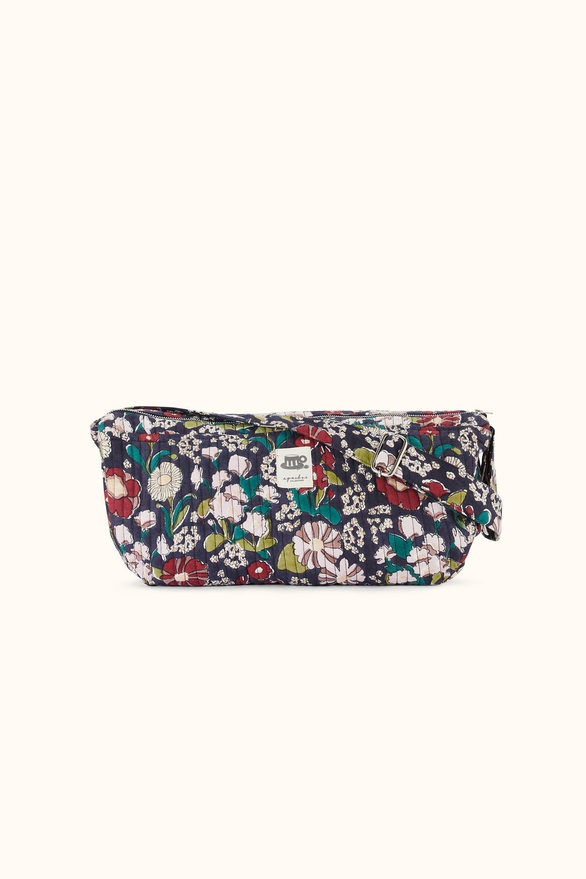 Sac banane demi-lune matelassé Luni Shanti – September Taffeta – Apaches Collections – vue 1
