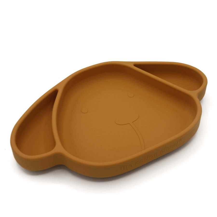 Assiette ventouse silicone bébé milo le chien