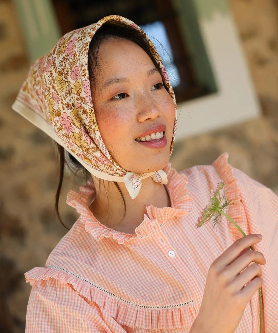 Foulard petit format Ellis Mimosa