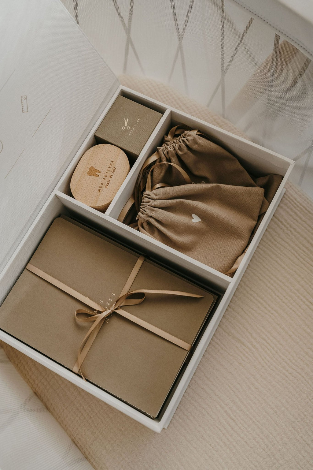 Boite a souvenir naissance Zakuw - Coffret bébé a remplir