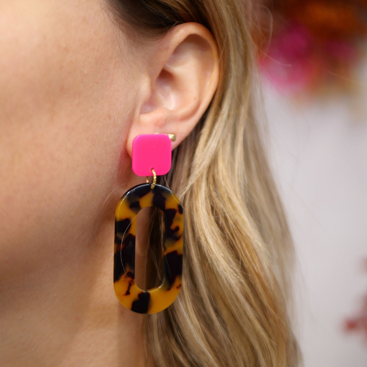 Boucles d'oreilles écaille femme mina - azeria création