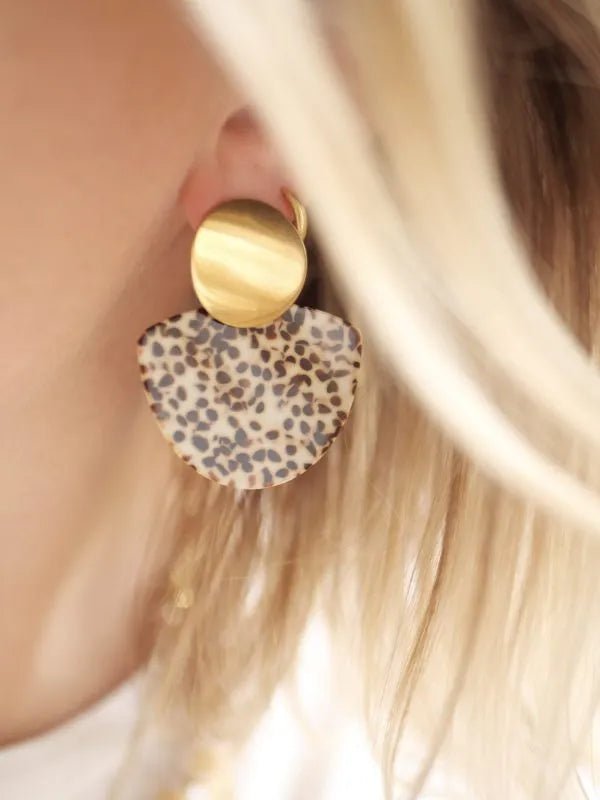 Boucles d'oreilles pendantes "tal" - azeria création