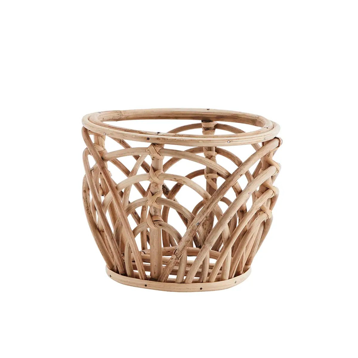 Cache - pot bambou tressé - madam stoltz