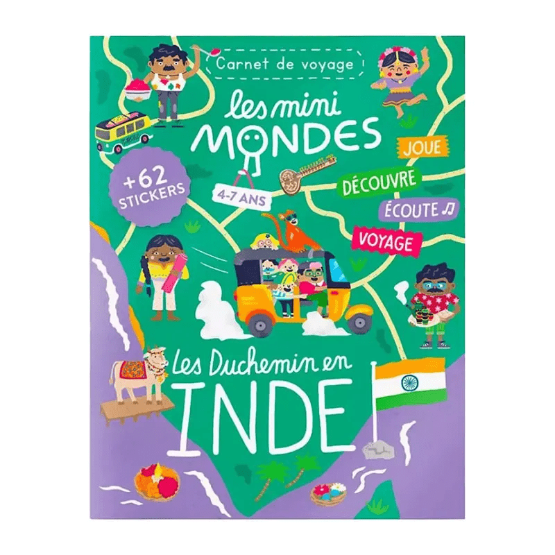 Cahier d'activités enfant inde