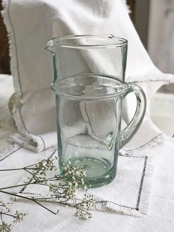 Carafe en verre recyclé - jojuba