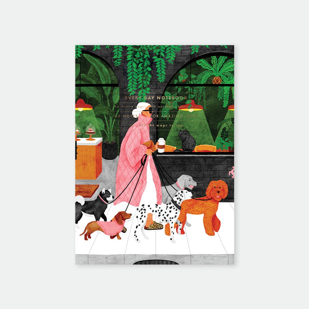 Carnet A5 "Dog Sitter" - all the ways to say