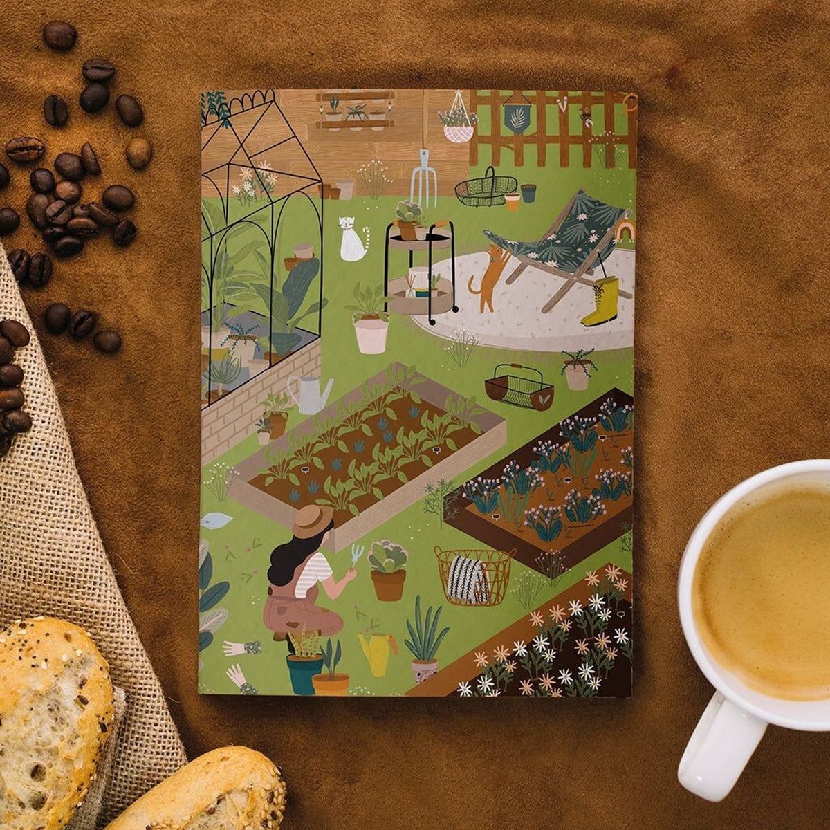 Carnet de note a5 jardin secret– maison joliette