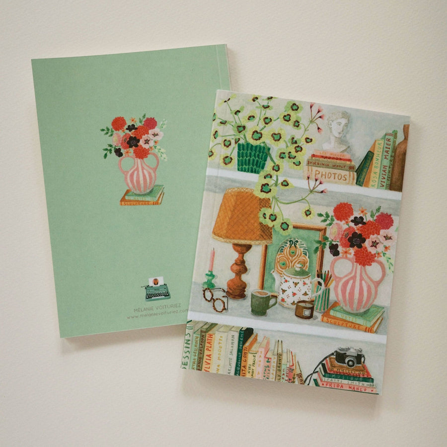 Carnet de notes A6 Good Vibes & Flowers