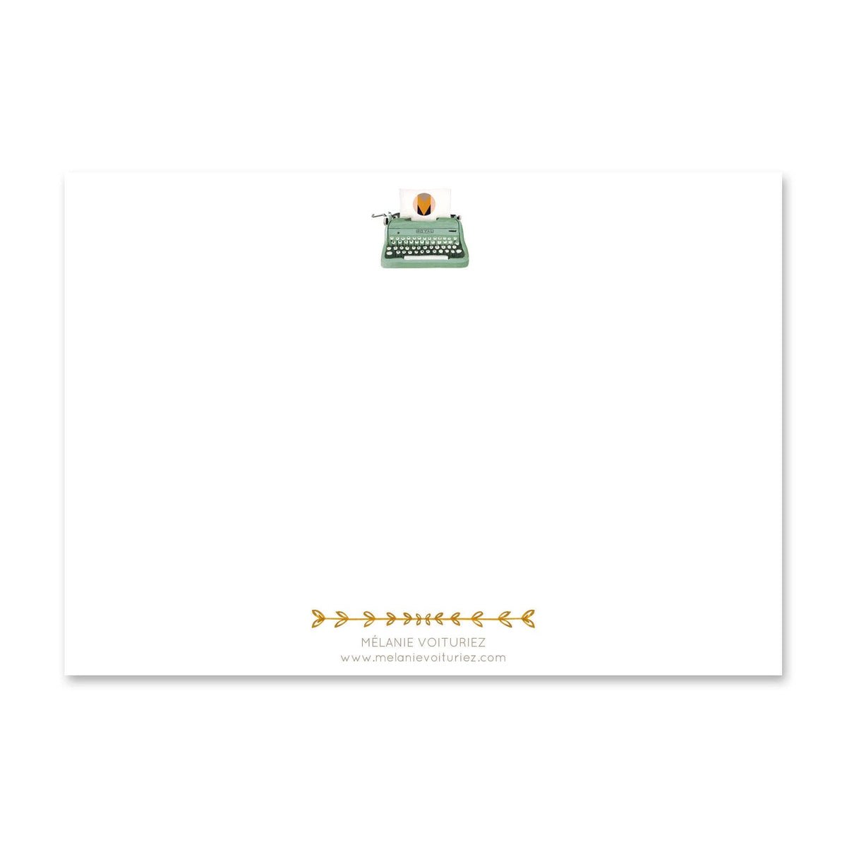 Carte de correspondance L'apéro - Mélanie Voituriez