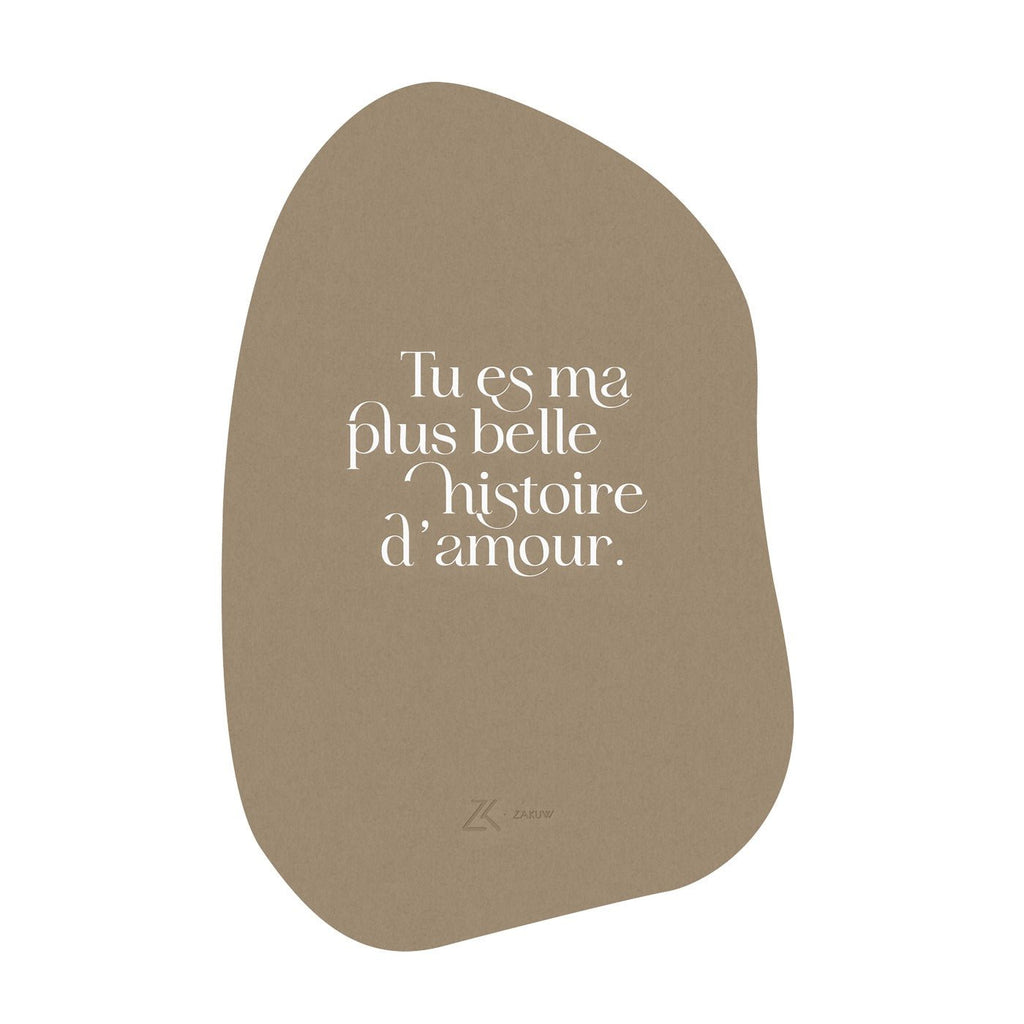 Carte postale naissance Amour - zakuw