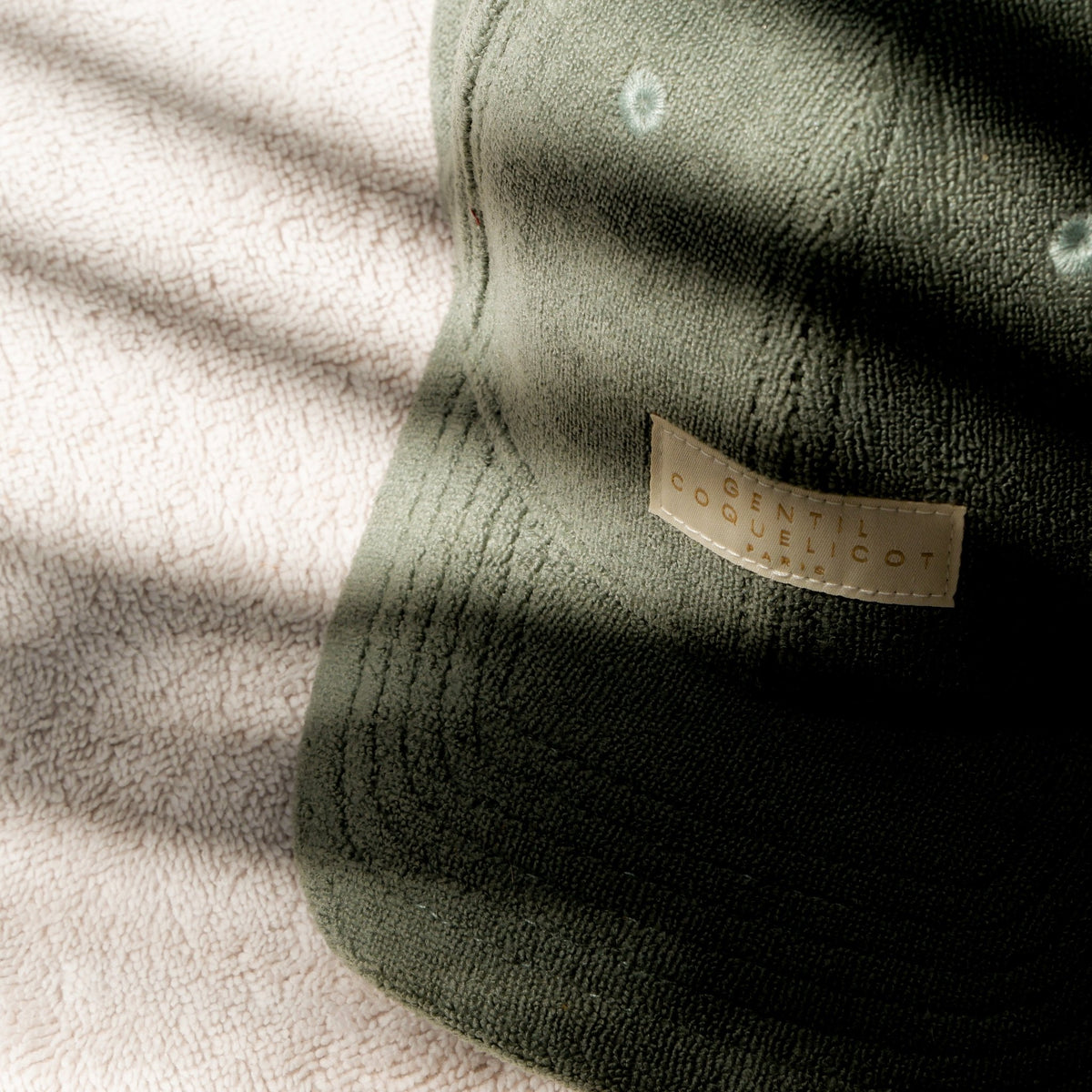 Casquette en éponge ajustable femme - gentil coquelicot