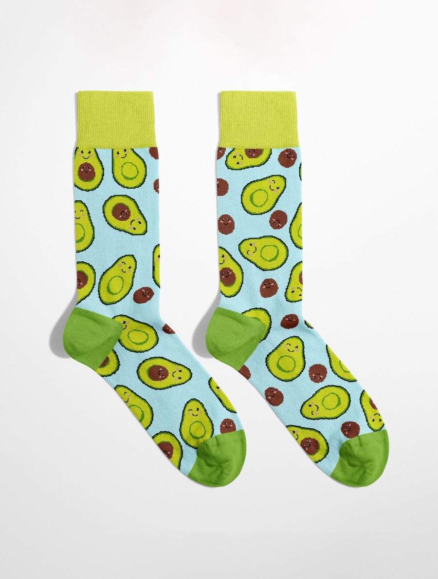 Chaussettes homme originales avocat