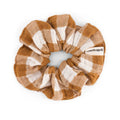 Chouchou cheveux vichy caramel - Rose in April
