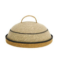Cloche alimentaire décorative en jonc de mer - Madam Stoltz