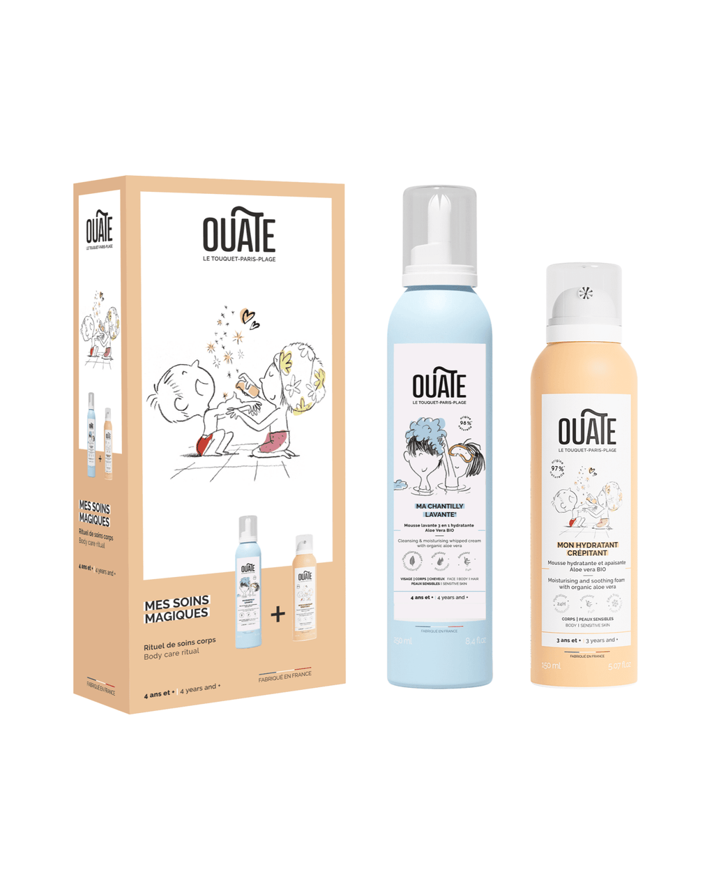 Coffret beauté enfant corps "Mes soins magiques" - Ouate Paris