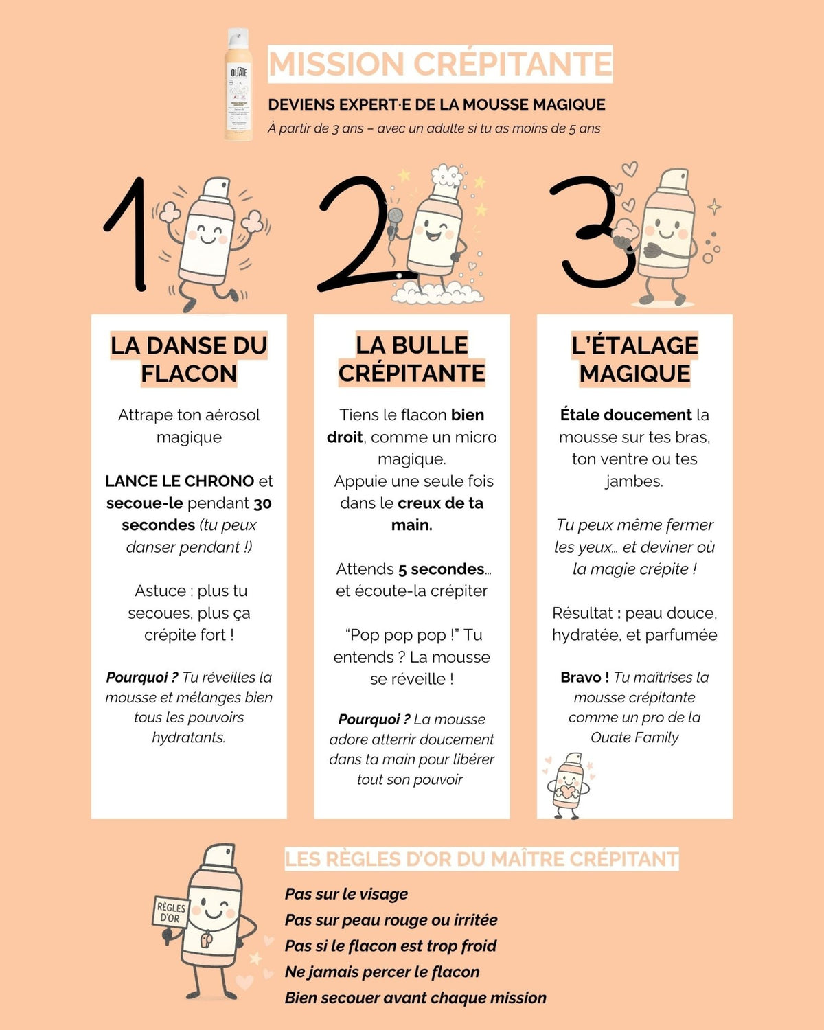 Coffret beauté enfant corps "Mes soins magiques" - Ouate Paris