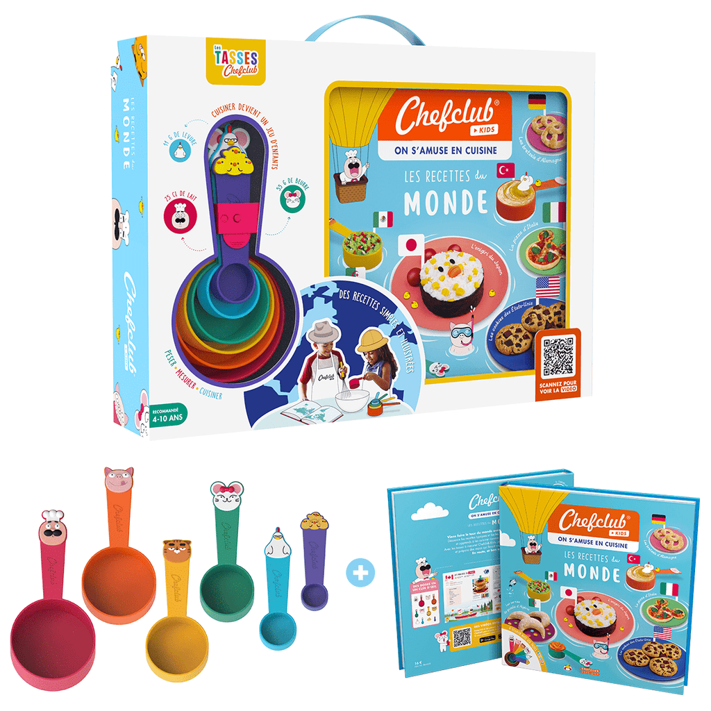 Coffret cuisine enfant - recettes du monde chefclub kids