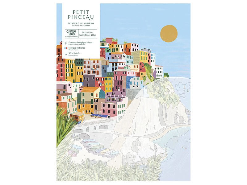 Coffret peinture au numéro Cinque Terre – Kenzie Elston