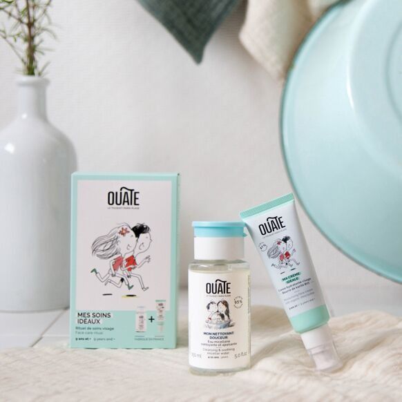 Coffret soin visage bio enfant 9 - 11 ans "mes soins idéaux" - ouate paris