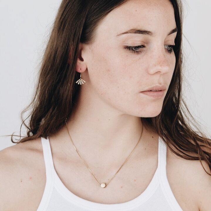 Collier laiton "thaïs"