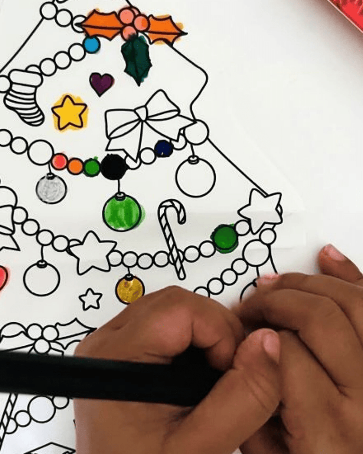 Coloriage de noël gonflable à colorier - Lot de 3 figurines à suspendre