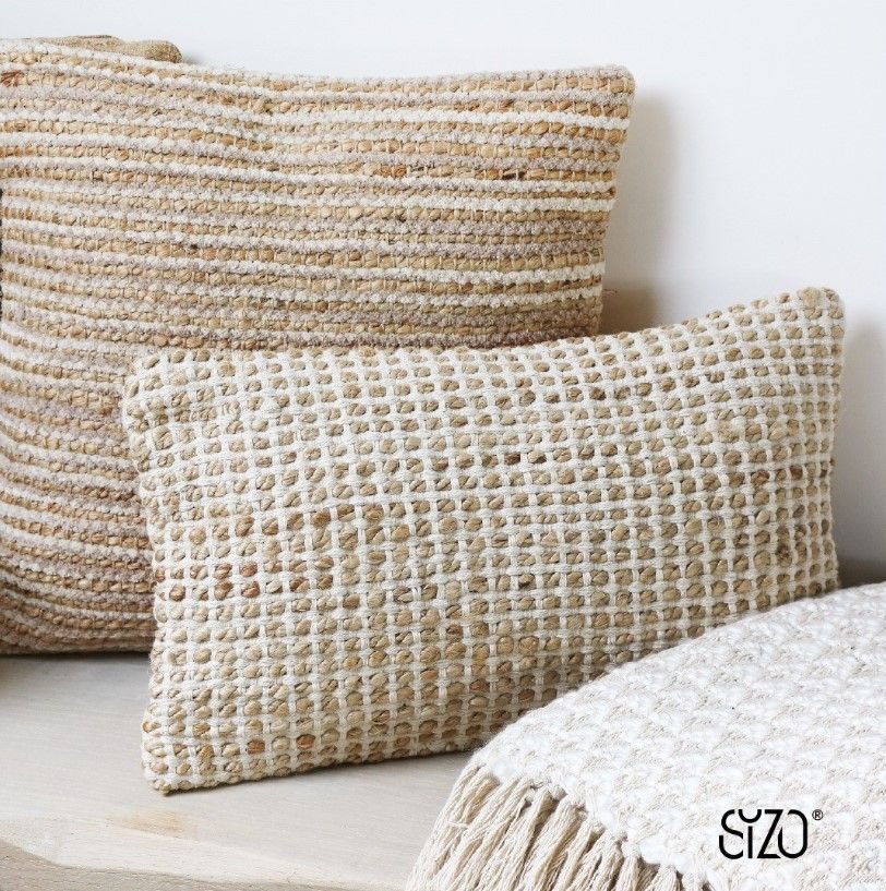 Coussin delhi chenille 30x50 cm - sizo