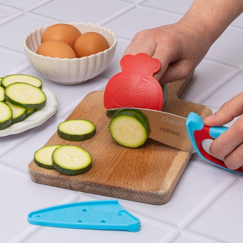 Couteau de cuisine enfant - sécurisé et facile à utiliser chefclub kids