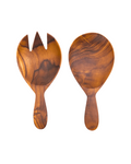 Couverts a salade en teck naturel - by room