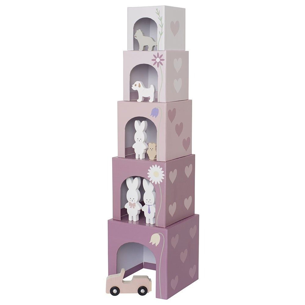 Cubes empilables lapin - jabadabado