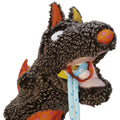 Doudou marionnette loup et ses 3 marionnettes de doigt - ebulobo