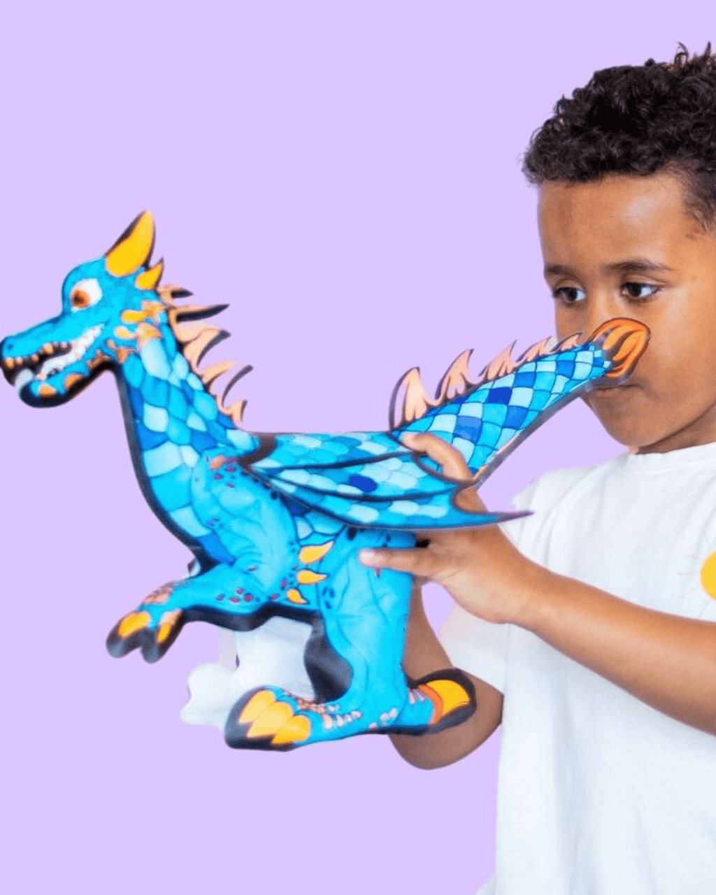 Dragon coloriage géant gonflable - Loisir créatif enfant