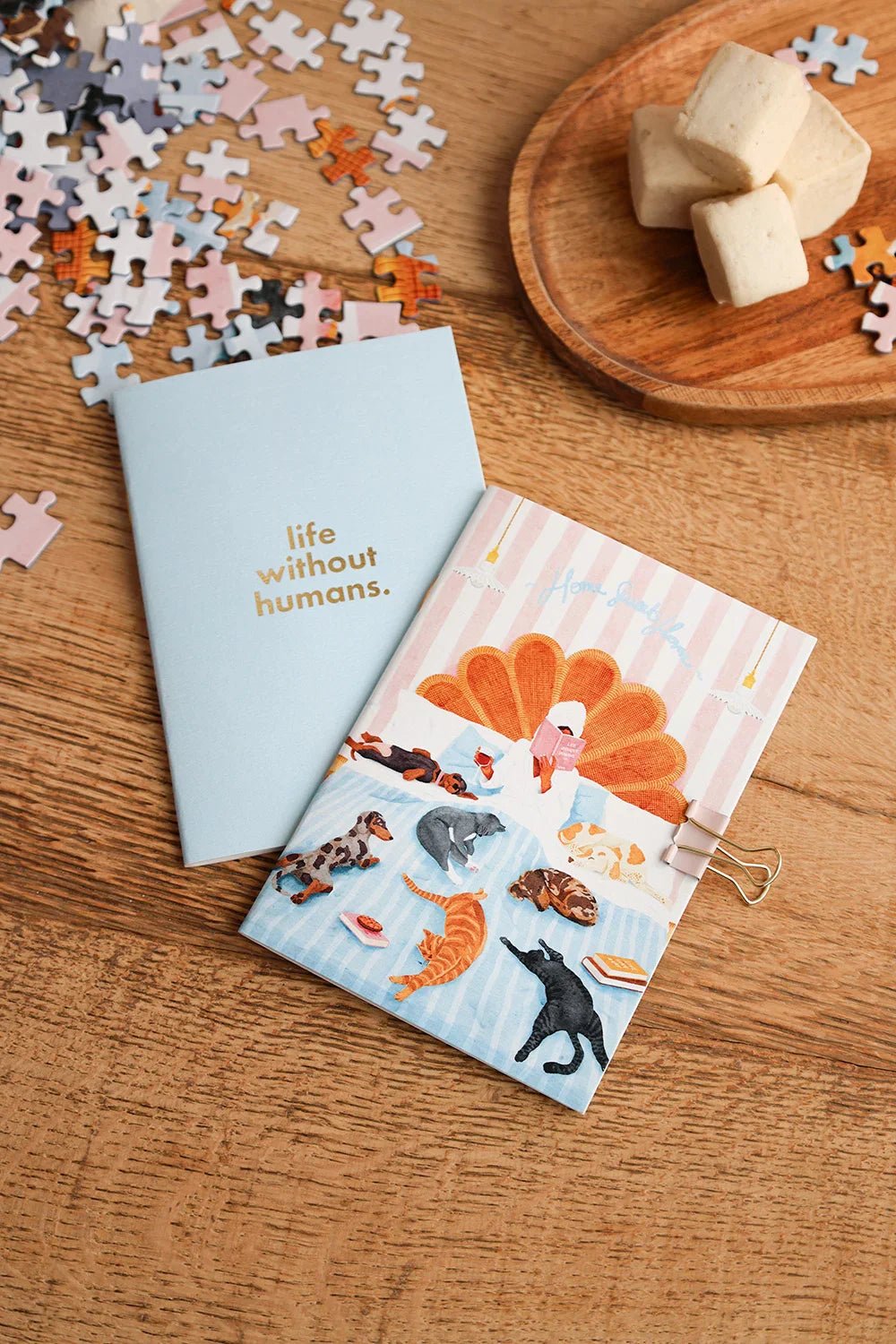 Duo de carnets de Poche A6 "Without Humans" - all the ways to say