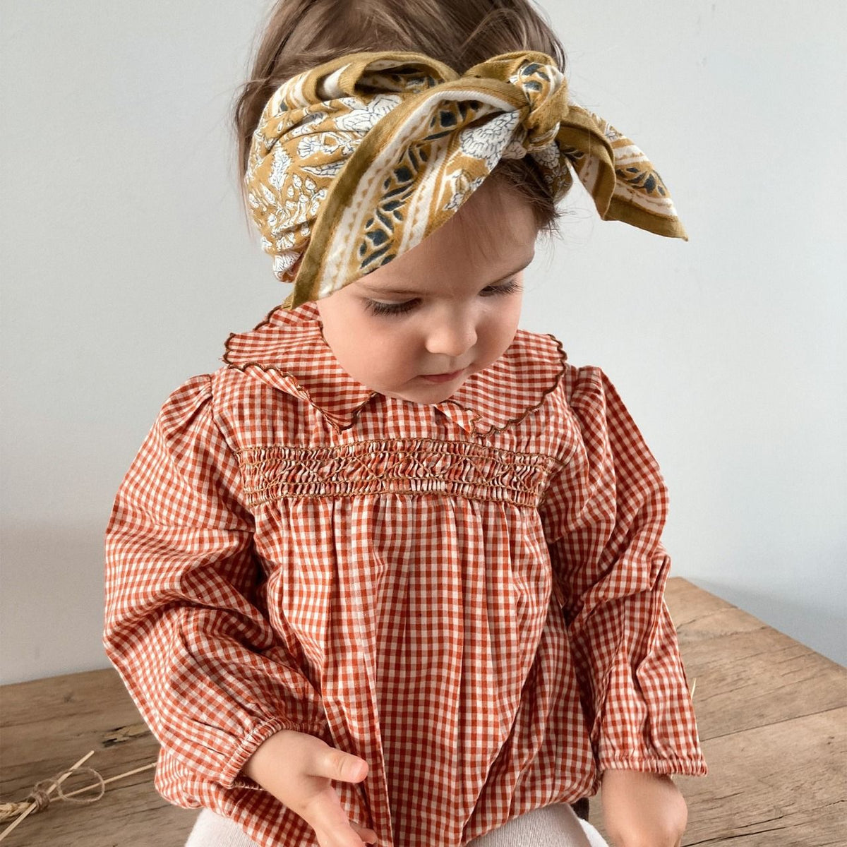 Foulard enfant tupia absynthe - bonheur du jour