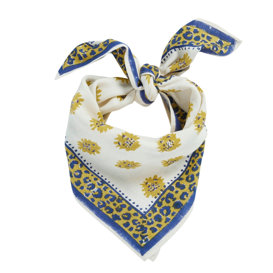 Foulard indien enfant Clarence écru en coton
