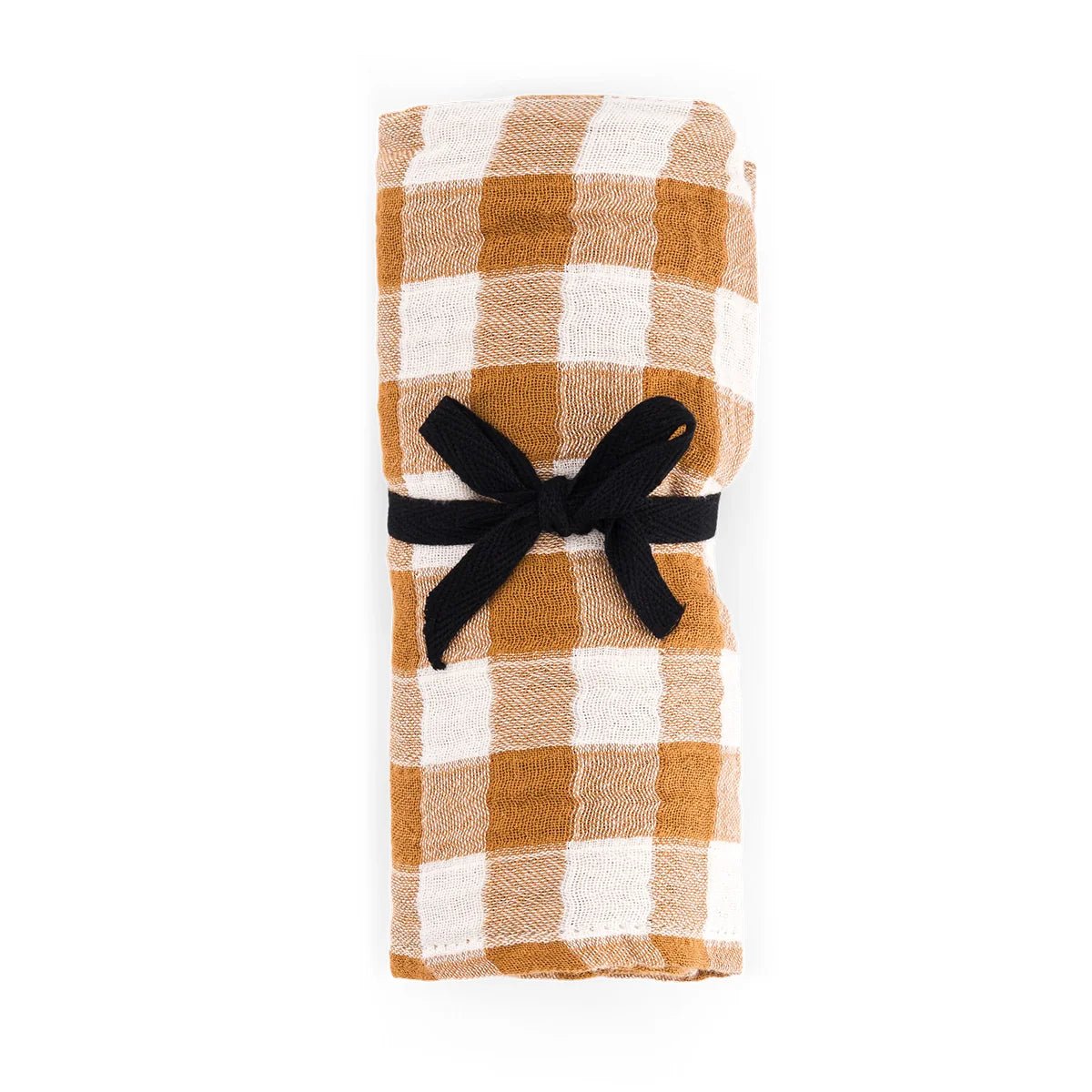 Foulard vichy caramel - Rose in april