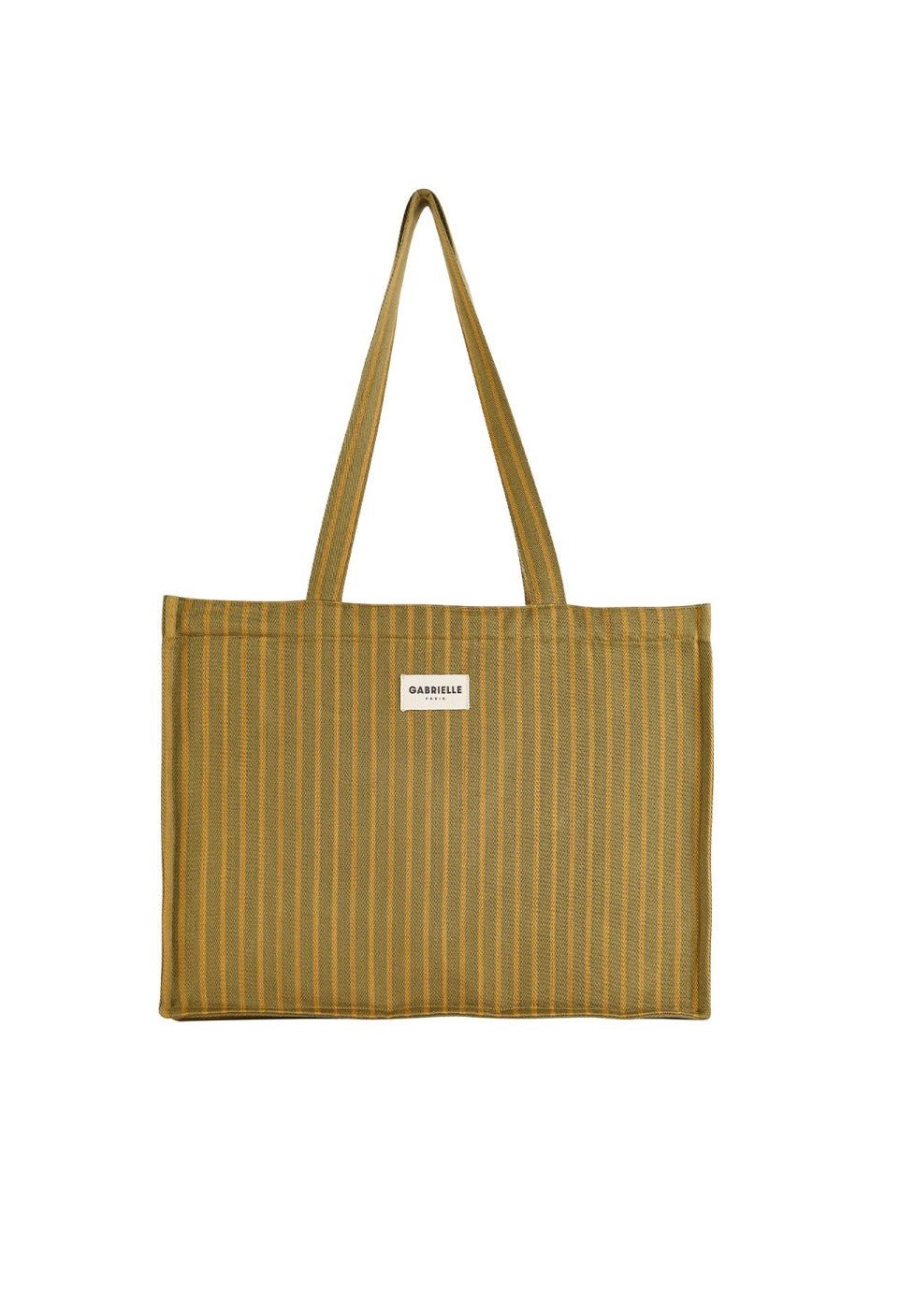 Sac cabas femme 24H en coton Rayures Rivoli - Gabrielle Paris - vue 2