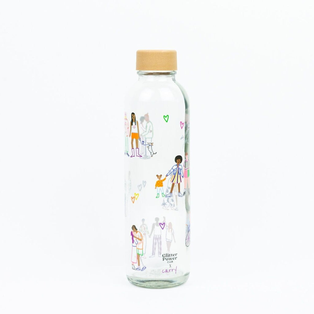 Gourde en verre love is love - carry