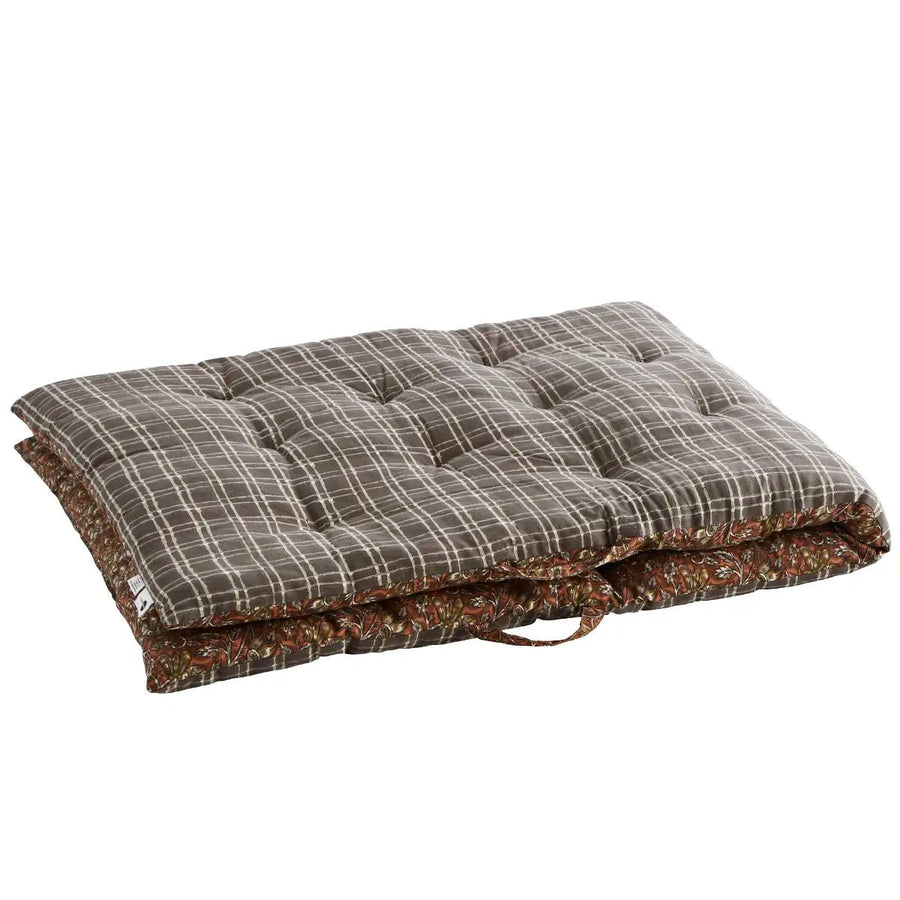 Grand coussin de sol xl imprimé bohème en coton