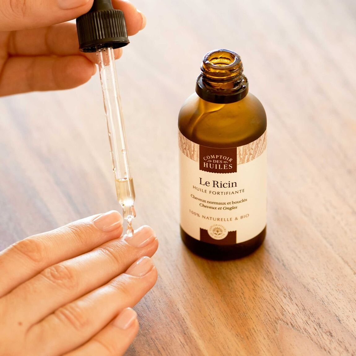 Huile de ricin bio - comptoir des huiles