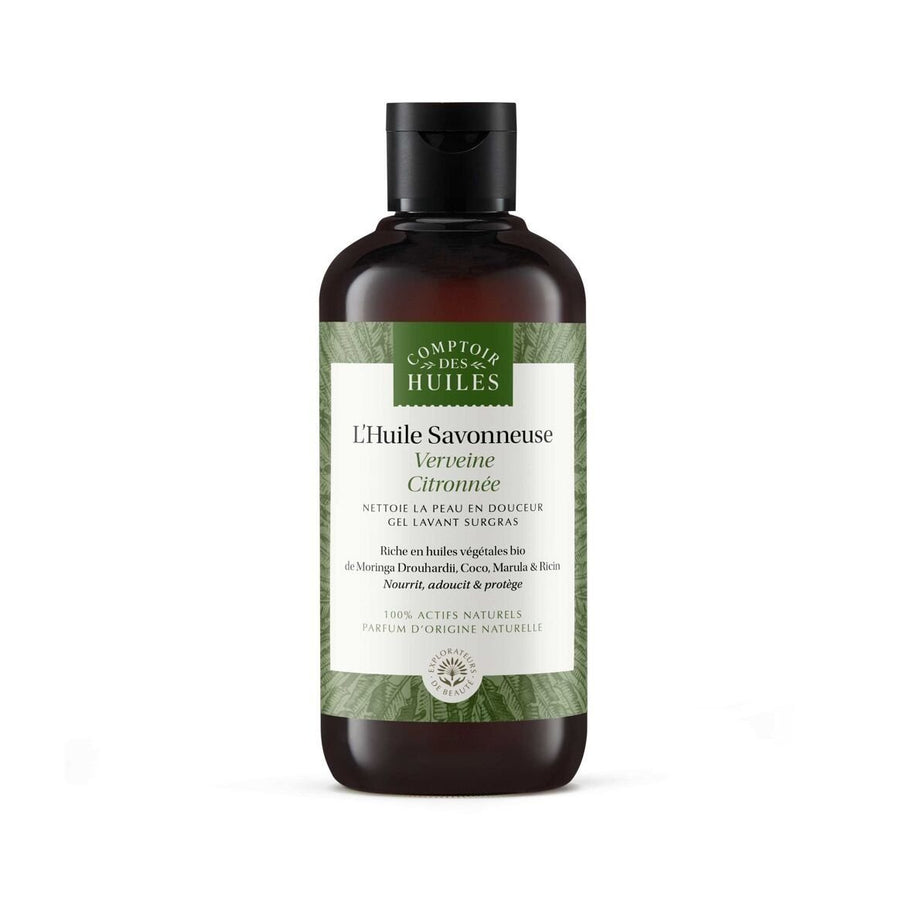 Huile savonneuse bio | verveine citronnée en bois