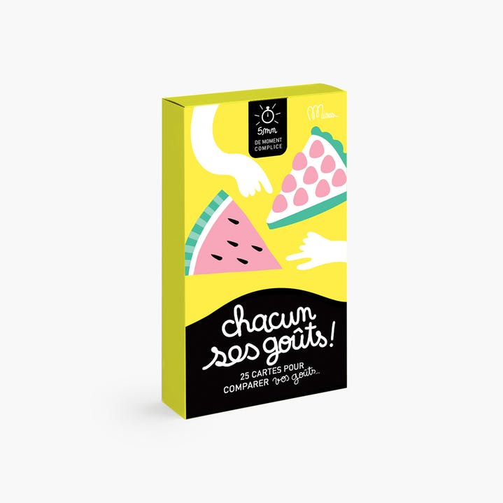 Jeu de discussion "chacun ses goûts" - minus editions