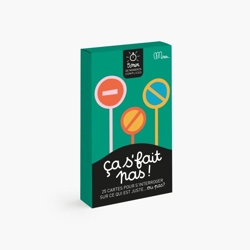Jeu de discussion en famille "ça s'fait pas" - minus editions